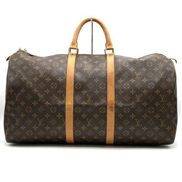 LOUIS VUITTON Brown Monogram Boston Bag - Picture 1 of 11